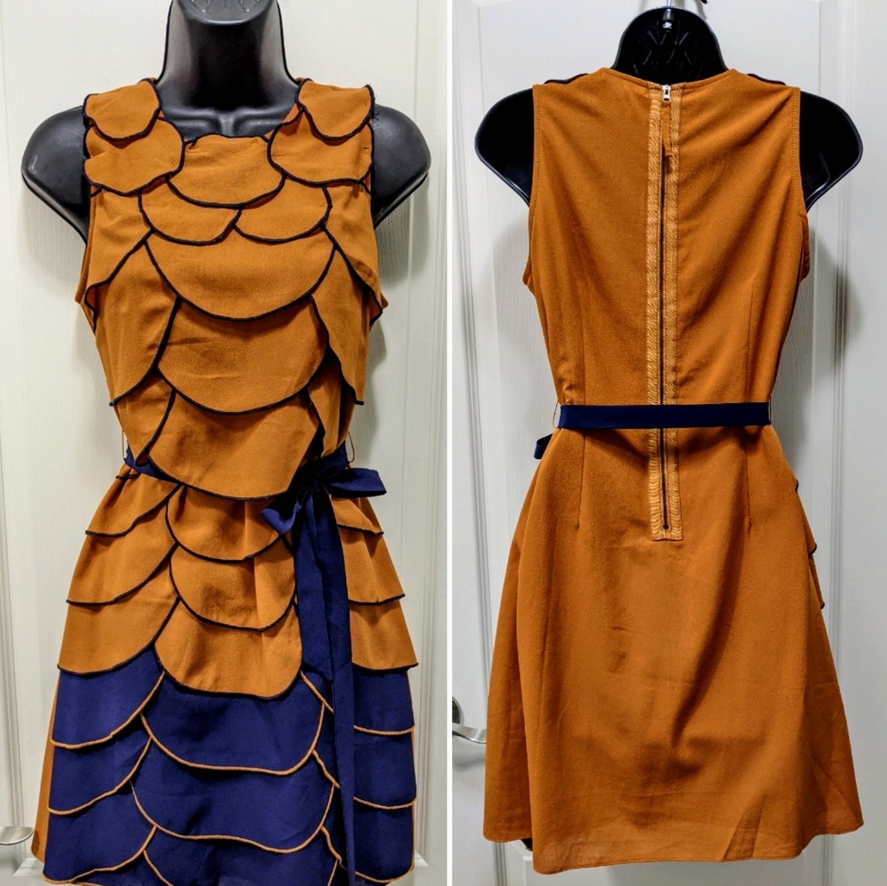 Unique Ruffle Dress